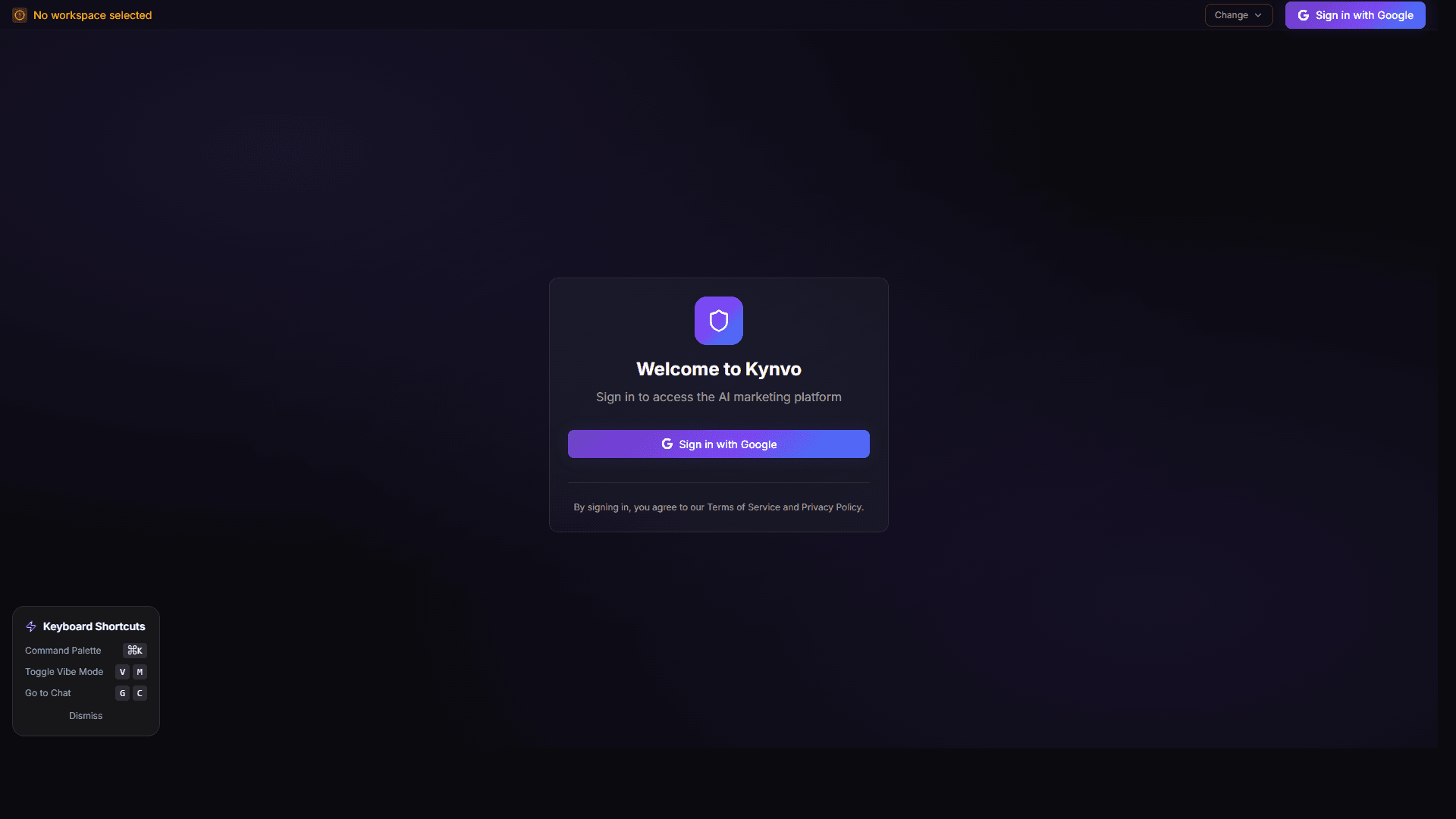 Kynvo screenshot