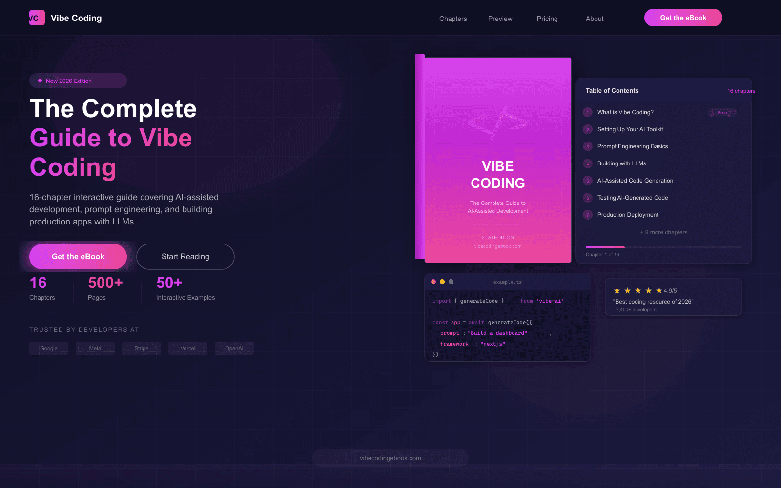 Vibe Coding eBook screenshot